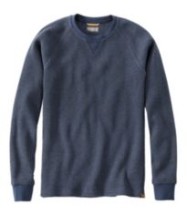 Men's Bean's Vintage Soft Knit Henley, Stripe