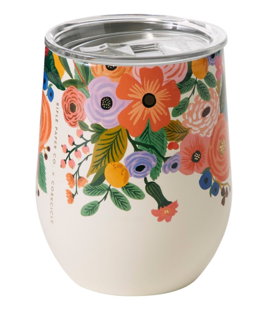 Corkcicle 16 oz Tumbler Rifle Paper Co x Lively Floral Cream