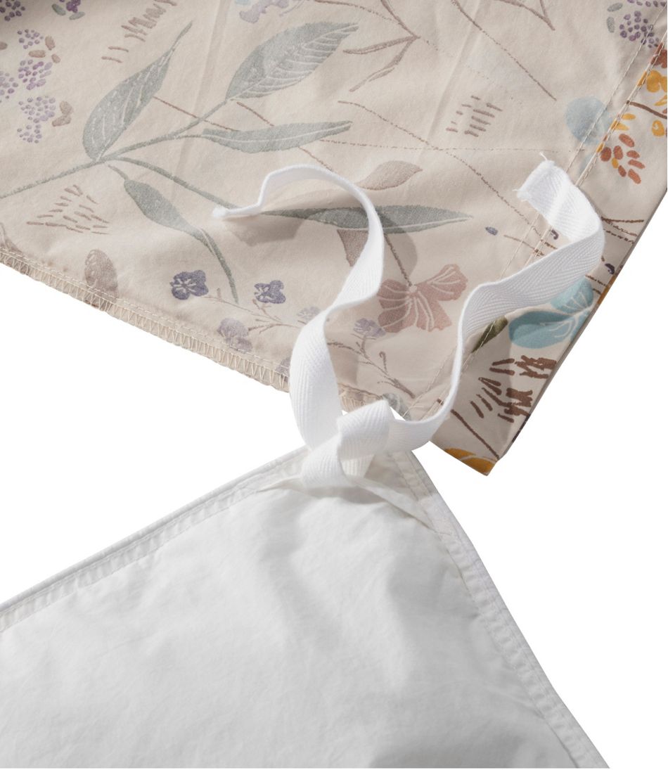 Birch Floral Percale Comforter Cover Collection