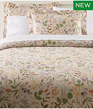 Birch Floral Flannel Comforter Cover Collection