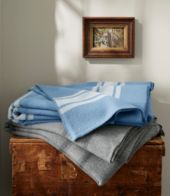 Washable Wool Blanket, Herringbone at L.L. Bean