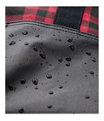 Nor'Easter Tote Bag Open-Top Print, Royal Red Plaid, small image number 4