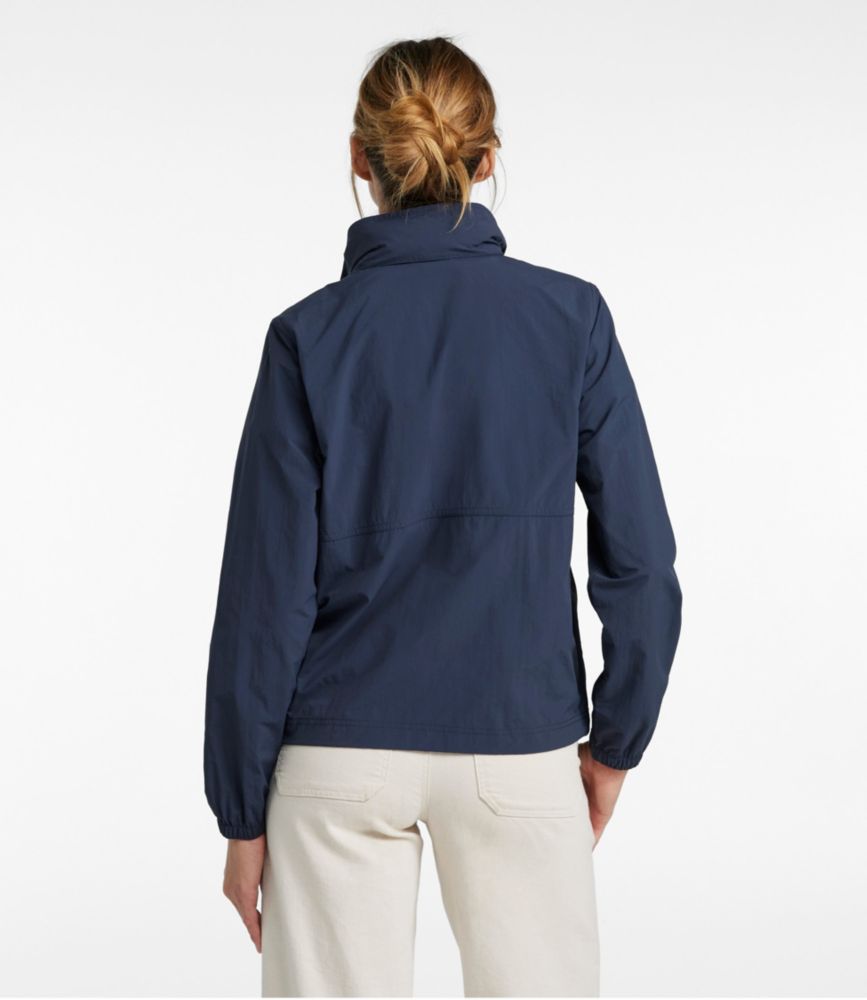 Women's Light and Airy Windbreaker, Carbon Navy, small image number 3
