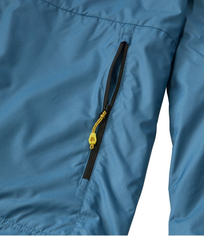 Men's Bean's Performance Fleece-Lined Windbreaker Jacket, Iron Blue, small image number 9