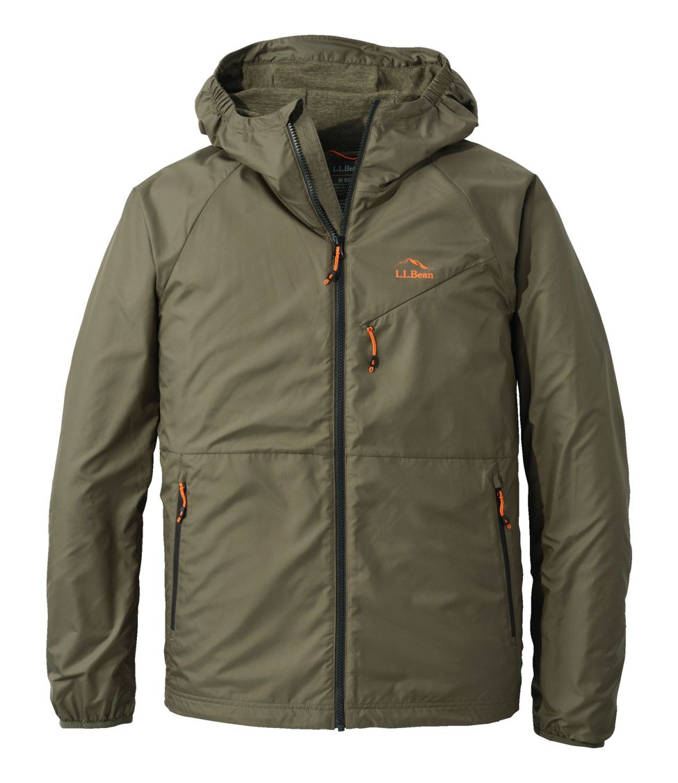 Men's Bean's Performance Fleece-Lined Windbreaker Jacket at L.L. Bean