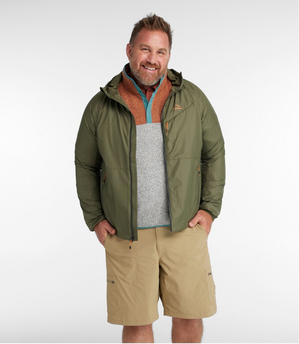 Men's Bean's Performance Fleece-Lined Windbreaker Jacket