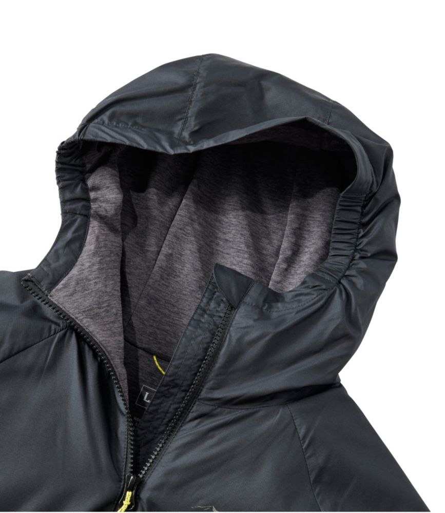 Women's Bean's Performance Fleece-Lined Windbreaker Jacket, Deep Green, small image number 7