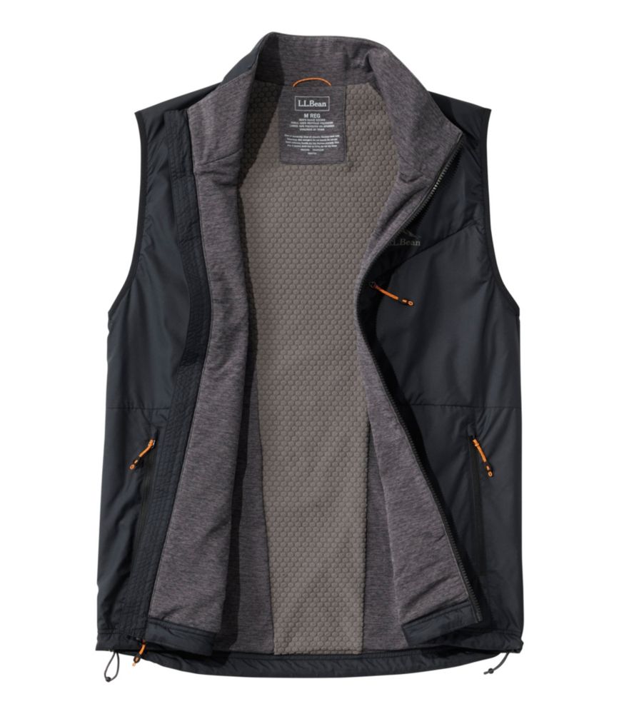 Men's Bean's Performance Fleece-Lined Windbreaker Vest
