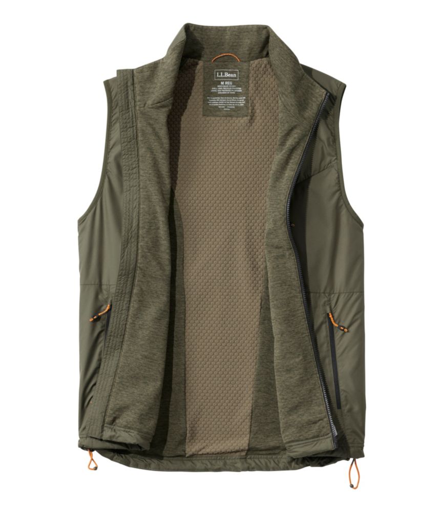 Men's Bean's Performance Fleece-Lined Windbreaker Vest