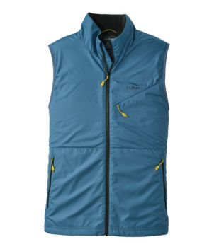 Men's Bean's Performance Fleece-Lined Windbreaker Vest