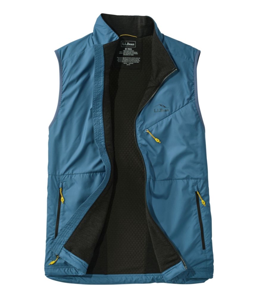 Men's Bean's Performance Fleece-Lined Windbreaker Vest