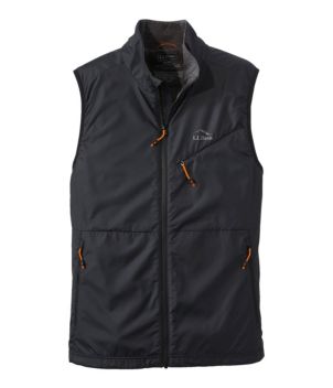 Men's Bean's Performance Fleece-Lined Windbreaker Vest