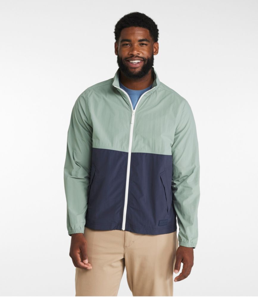 Men's Light and Airy Windbreaker, Deep Olive, small image number 5