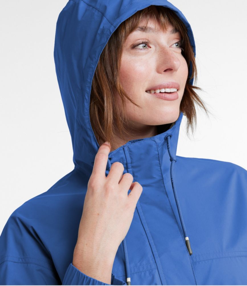 Women's Wharf Street Rain Jacket, Bright Mango, small image number 4