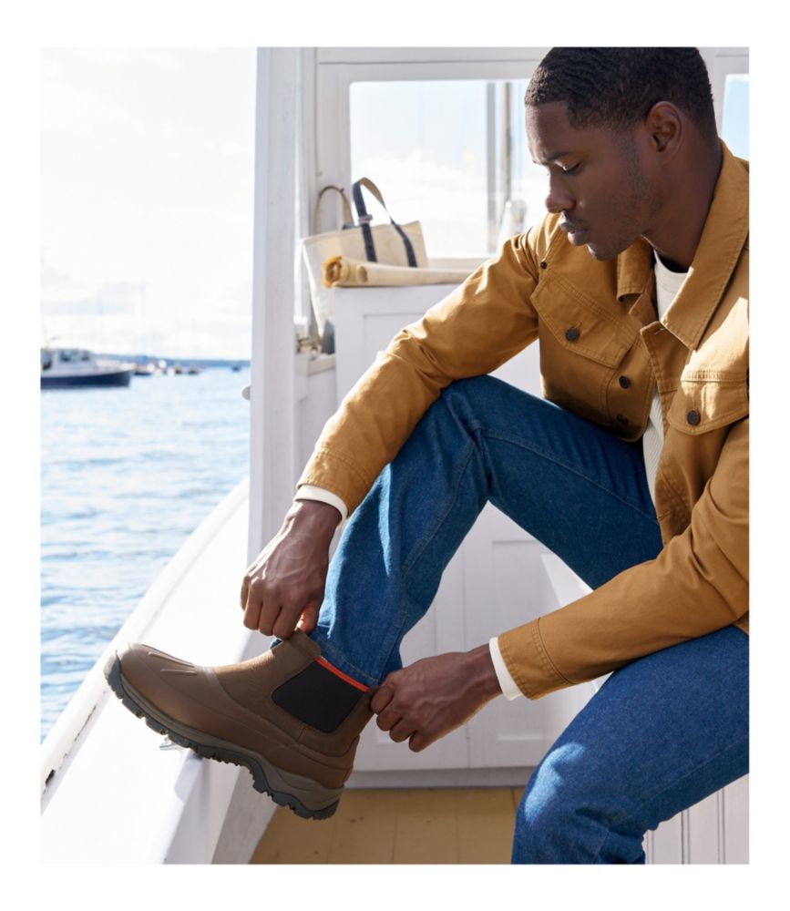 Men's Hybrid Wellie® Boots, Deep Green, small image number 7