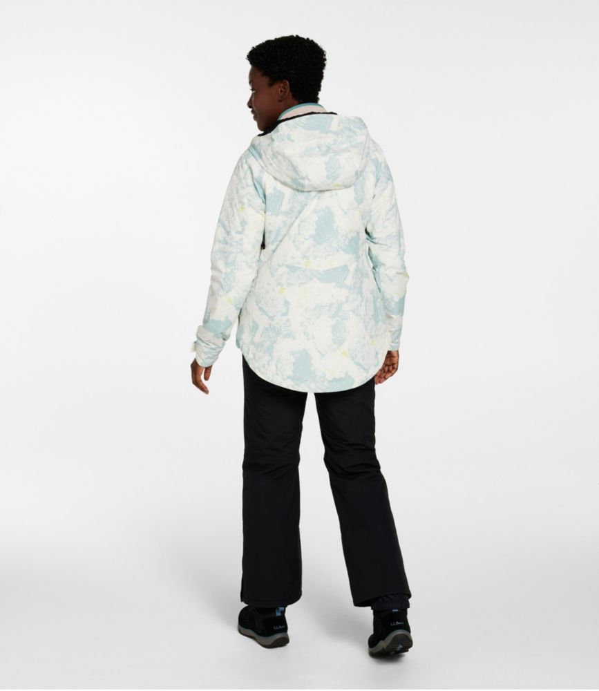 Women's Wildcat Waterproof Ski Jacket, Print, Sea Salt Camo, small image number 5