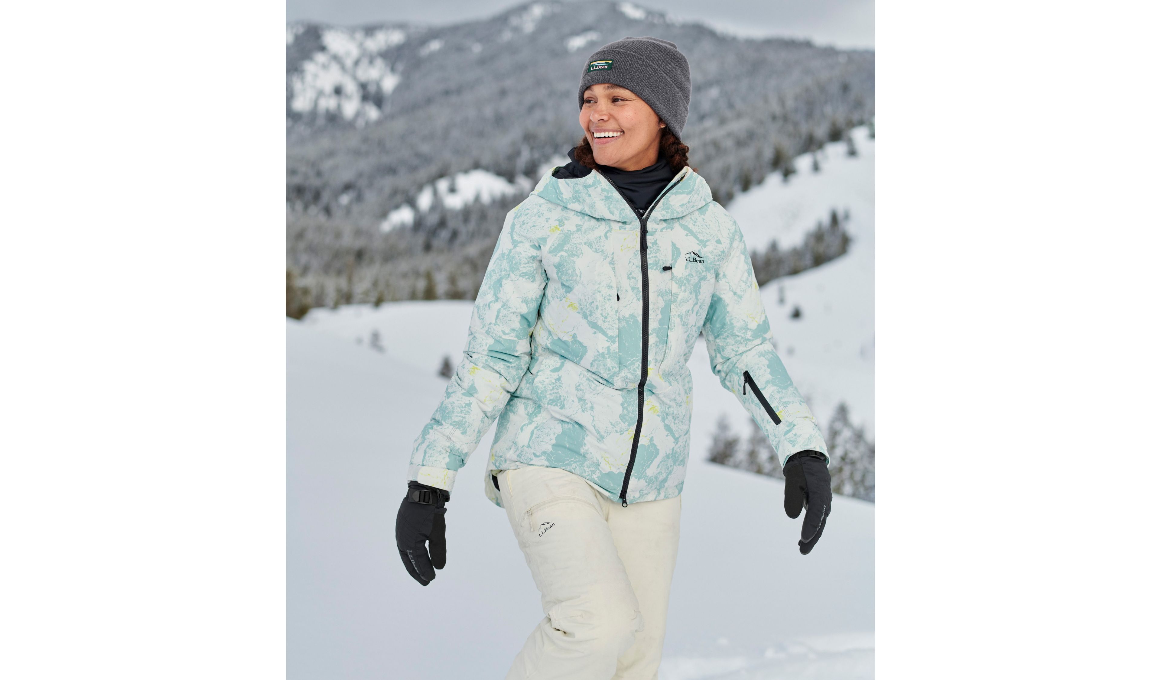 Women's Wildcat Waterproof Ski Jacket, Print