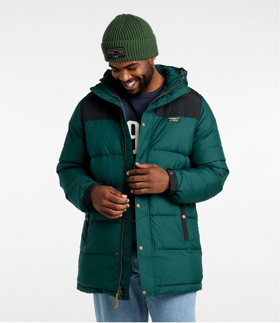 Men's Mountain Classic Down Parka, Colorblock | Insulated Jackets