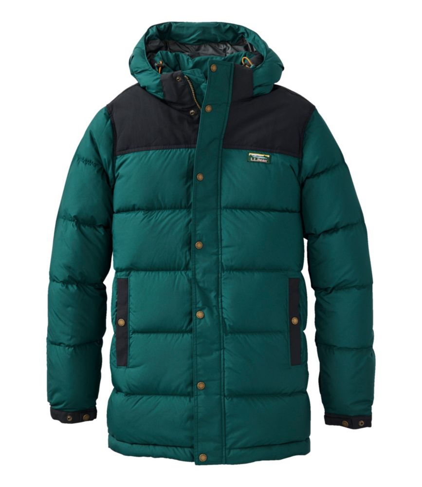 Men's Mountain Classic Down Parka, Colorblock | Insulated Jackets