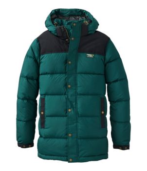 Men's Mountain Classic Down Parka, Colorblock