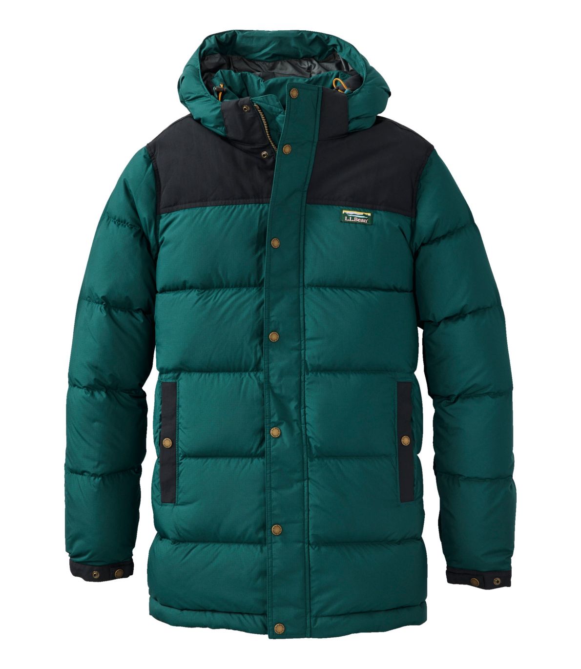 Men's Mountain Classic Down Parka, Colorblock at L.L. Bean