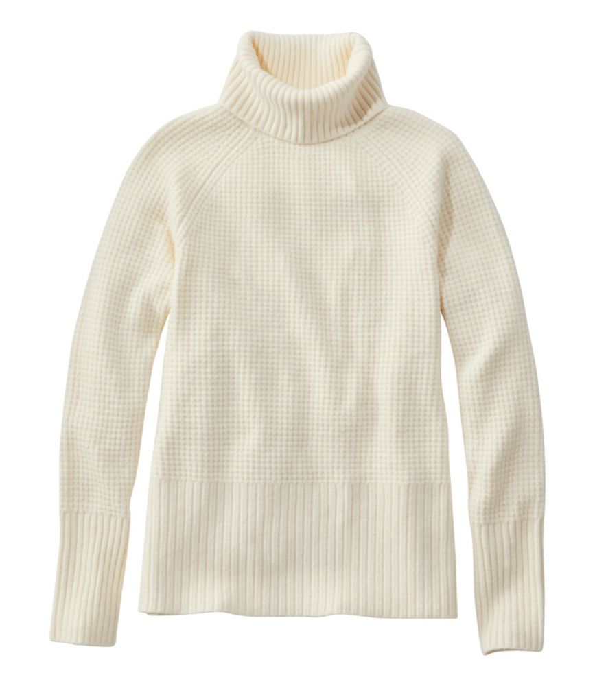 Women's SuperSoft Waffle Sweater, Turtleneck