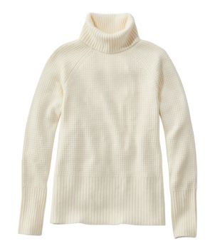 Women's SuperSoft Waffle Sweater, Turtleneck