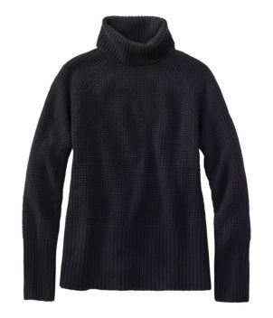 Women's SuperSoft Waffle Sweater, Turtleneck