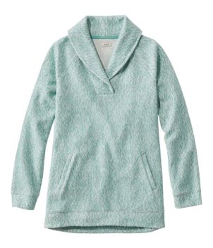 Women's Heritage Marled Fleece, Shawl Collar