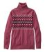  Sale Color Option: Dark Plum Rose Heather Fair Isle, $49.99.