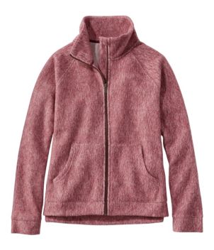 Women's Heritage Marled Fleece, Zip Cardigan