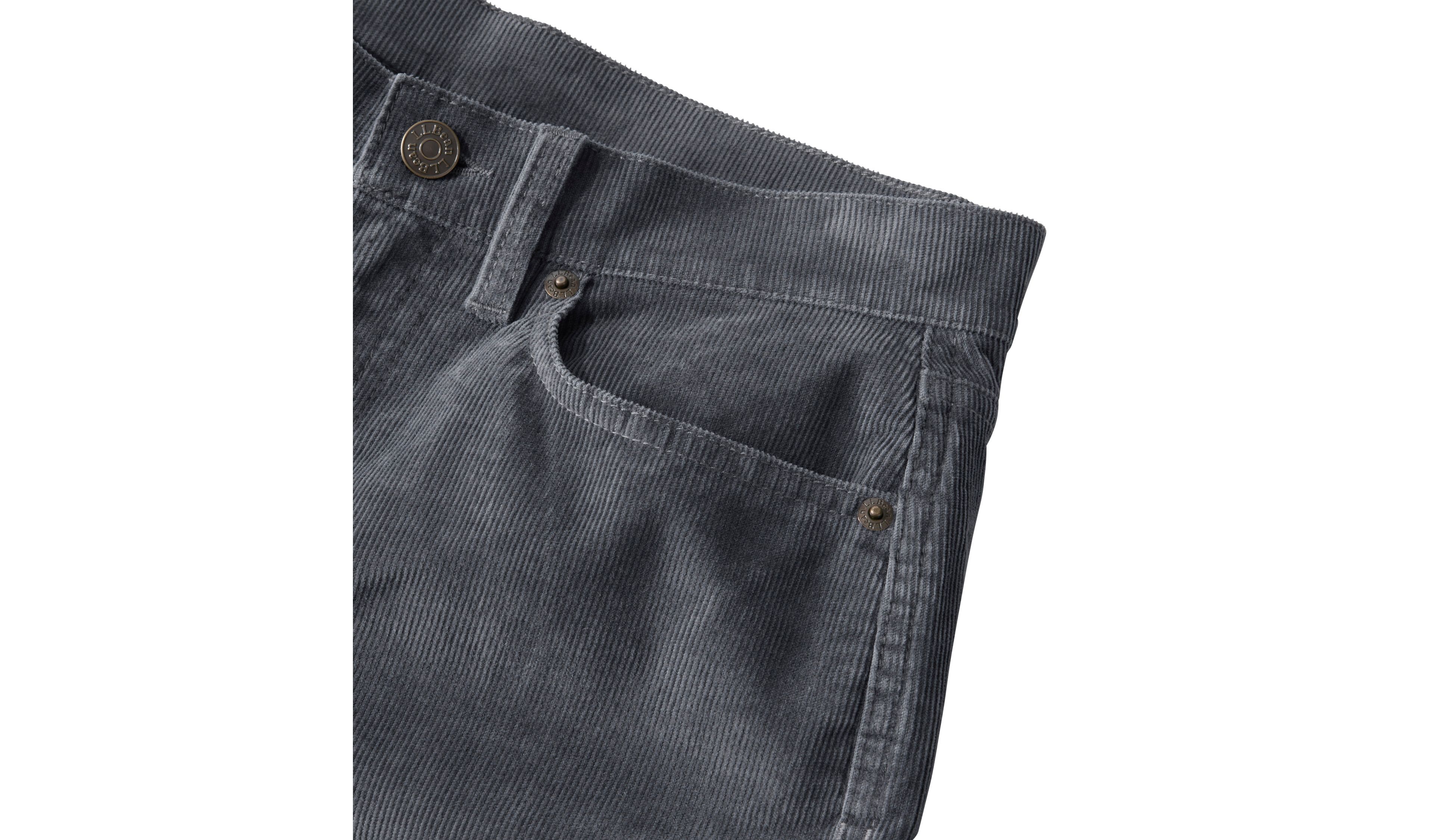 Women's BeanFlex Five-Pocket Corduroy Pants, Mid-Rise Straight-Leg
