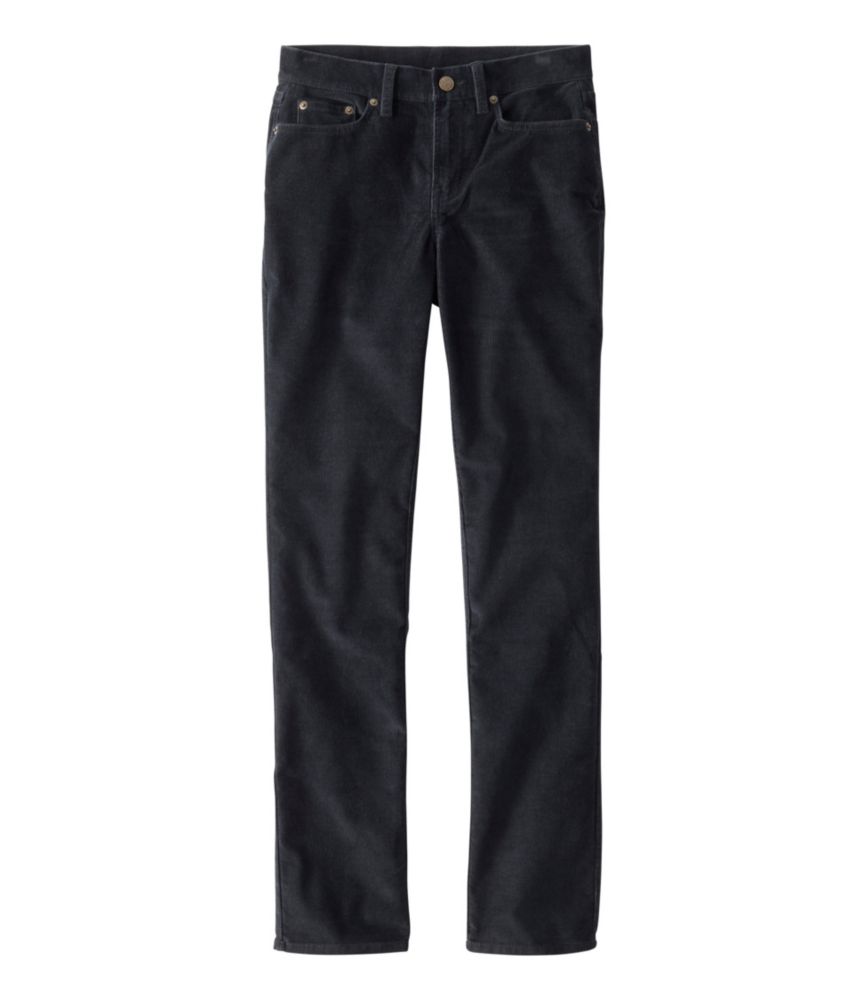 Women's BeanFlex Five-Pocket Corduroy Pants, Mid-Rise Straight-Leg Through sheer luck i decided to size up on these pants thinking i could wear them with boots if they were too big