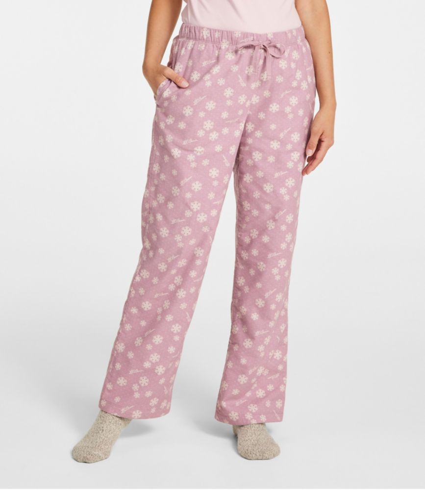 Patterned flannel pajama pants for women sale