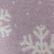 Vintage Mauve Snowflake