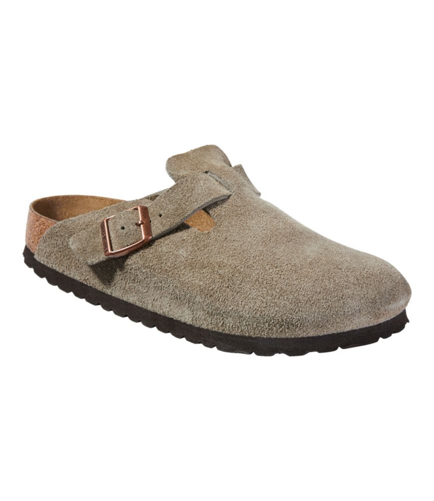 Women's Birkenstock Boston Clogs, Suede Casual at L.L.Bean