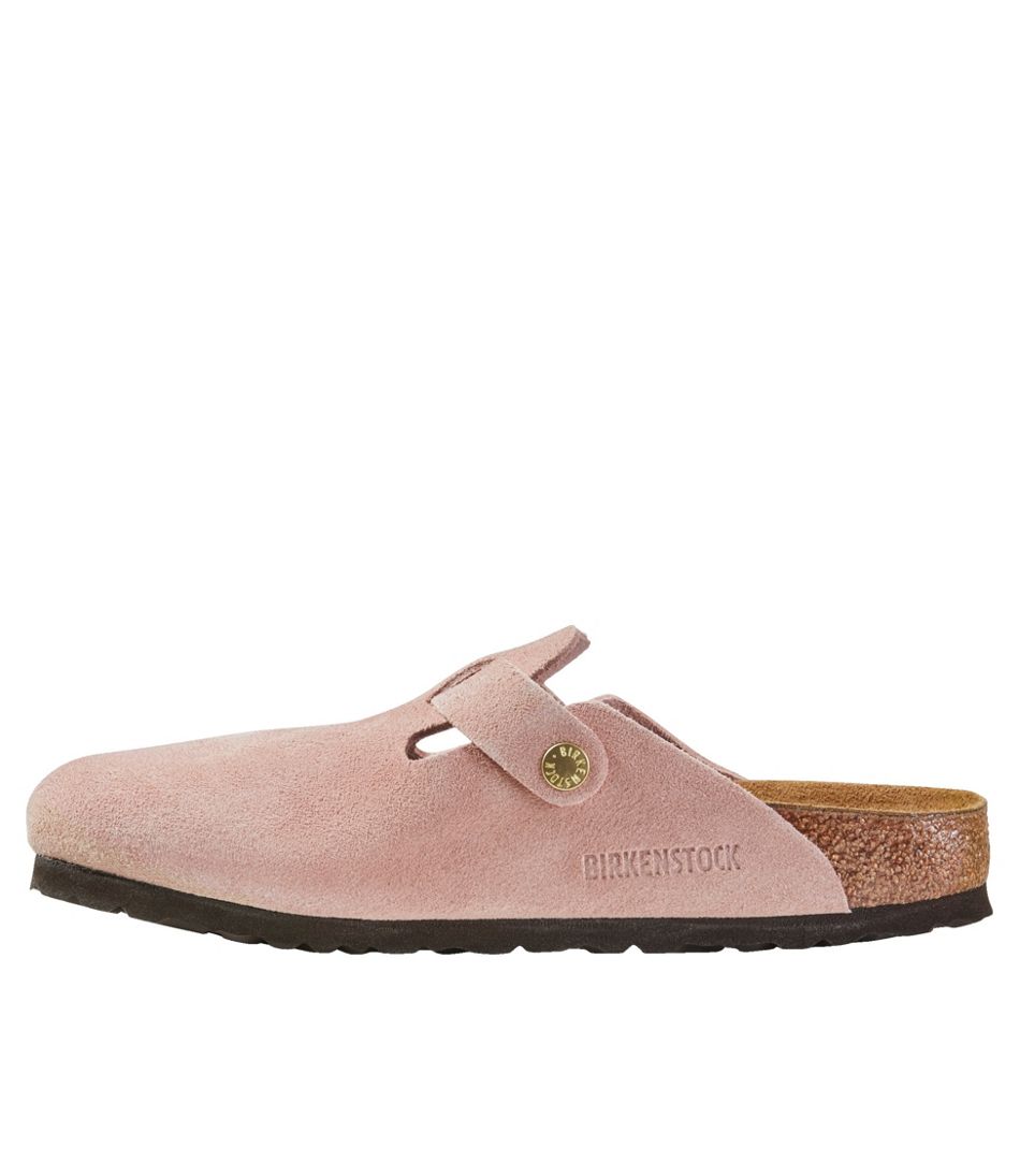 Women's Birkenstock Boston Clogs, Suede Soft Footbed Women's Birkenstock Boston Clogs, Suede Soft Footbed