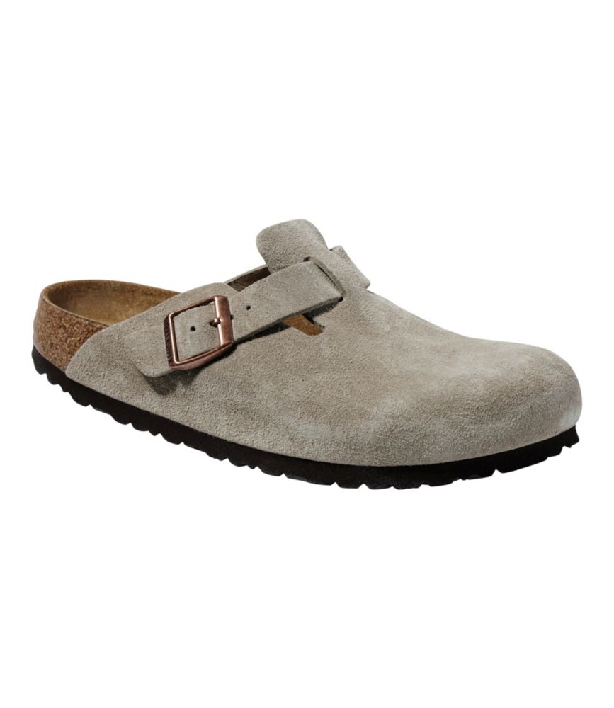 Women's Birkenstock Boston Clogs, Suede Casual at L.L.Bean