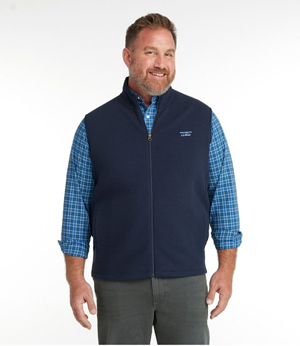 Lakewashed Double-Knit Vest, Classic Navy, large image number 3