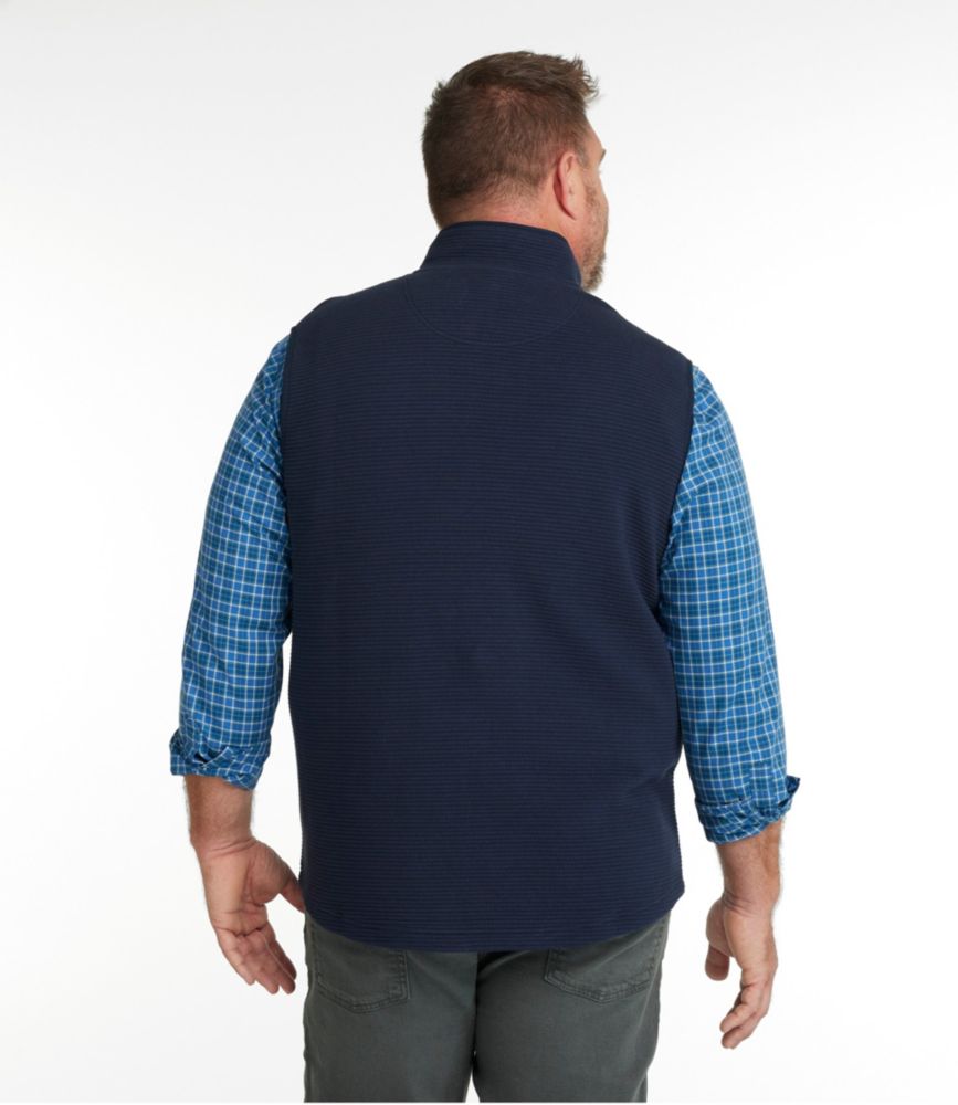 Men's Lakewashed Double-Knit Vest, Classic Navy, small image number 5