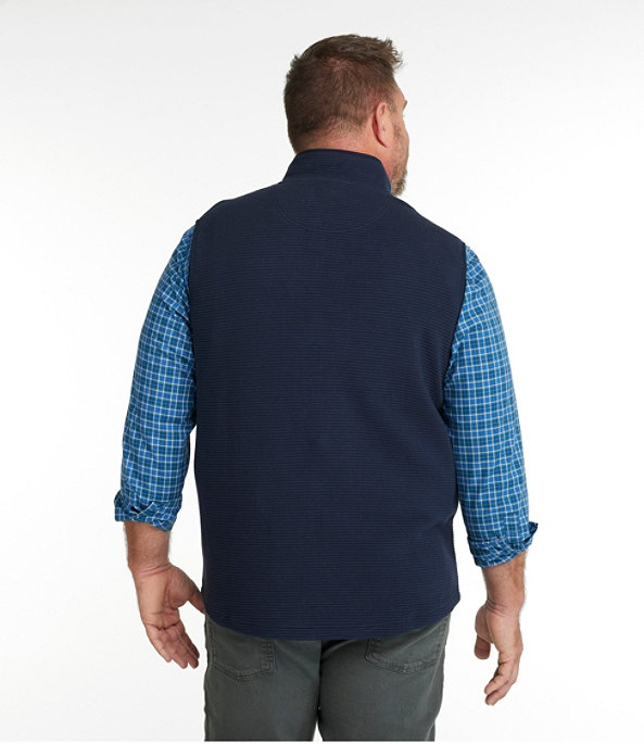 Lakewashed Double-Knit Vest, Classic Navy, large image number 4