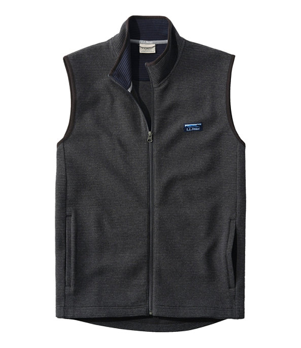 Lakewashed Double-Knit Vest, Dark Charcoal Heather, large image number 0