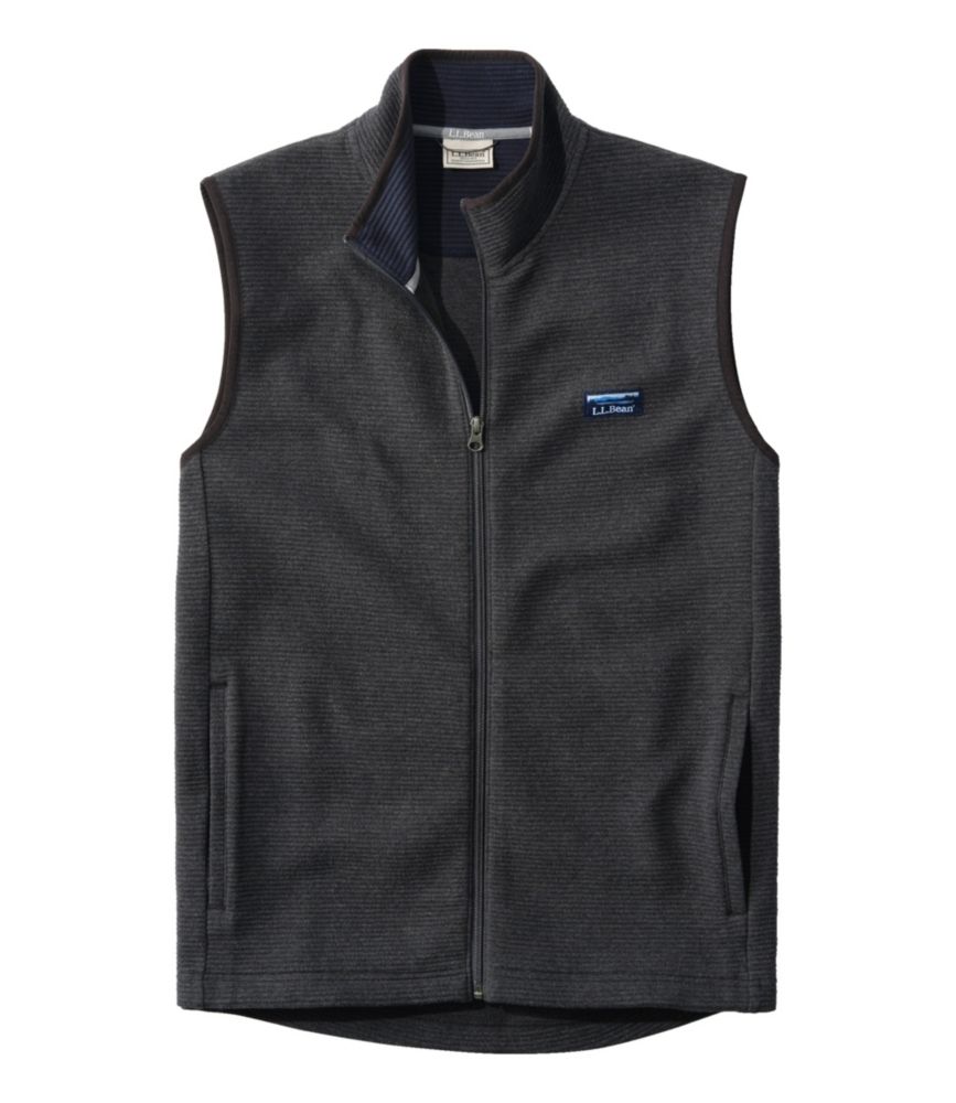 Lakewashed Double-Knit Vest, Dark Charcoal Heather, small image number 0