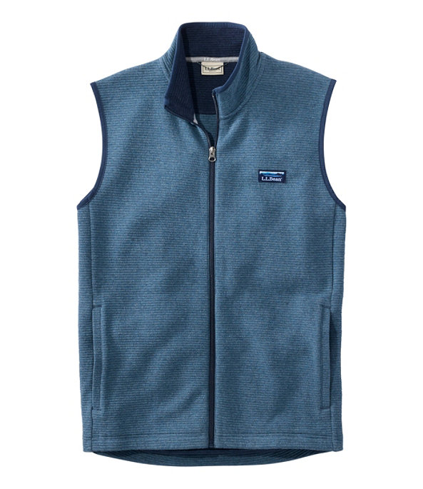 Lakewashed Double-Knit Vest, Sail Blue Heather, large image number 0