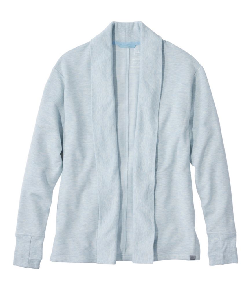 Women's SoftFlex Flyaway Cardigan, Foggy Blue Heather, small image number 1