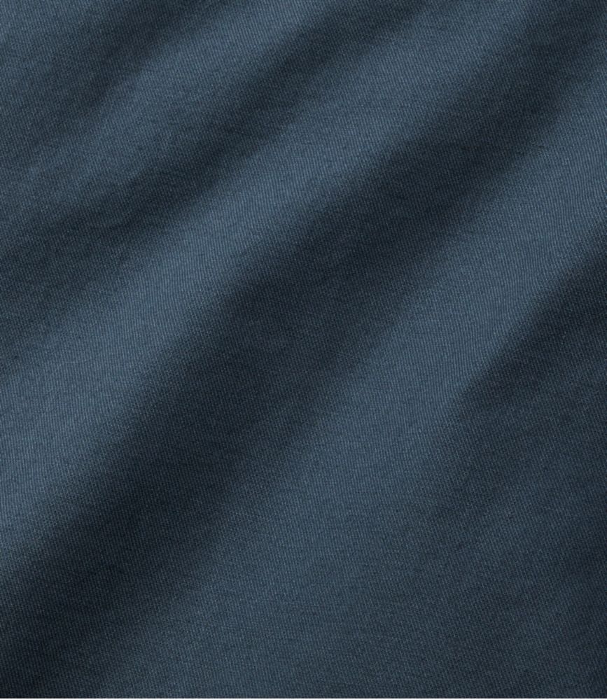 Men's BeanFlex® Twill Shirt, Slightly Fitted Untucked Fit, Long-Sleeve, Carbon Navy, small image number 6