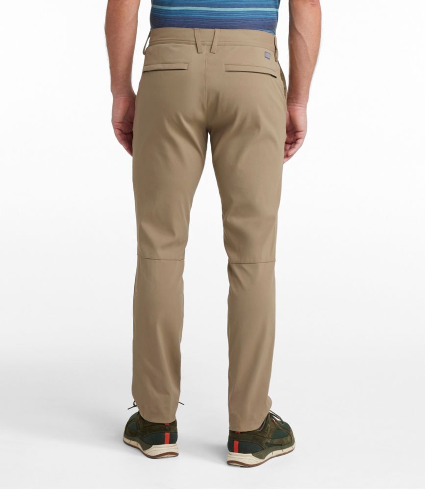 Men's VentureStretch Commuter Chinos, Tapered Leg, Dark Driftwood, small image number 3