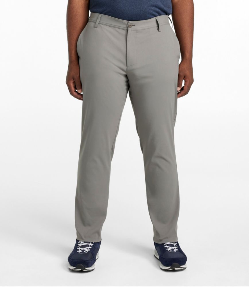 Men's VentureStretch Commuter Chinos, Tapered Leg, Dark Driftwood, small image number 4