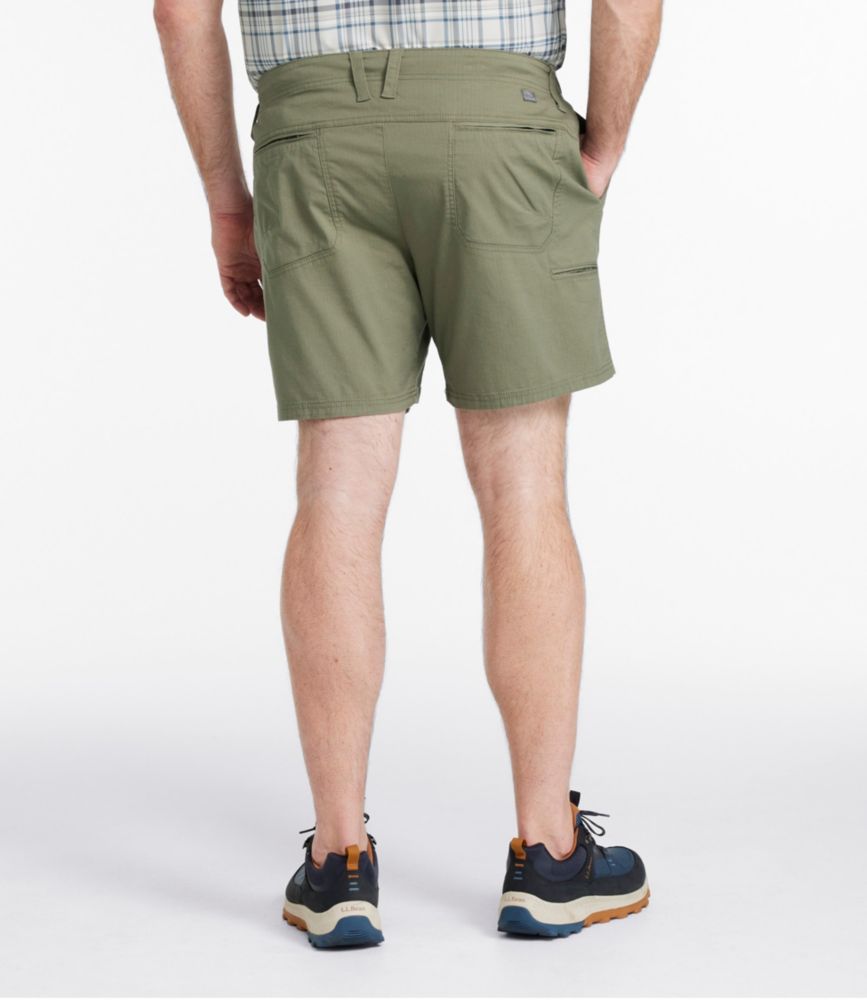 Men's Explorer Ripstop Shorts, Fixed Waist, 8", Light Mahogany, small image number 5
