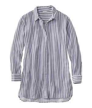 Women's Cloud Gauze Cover-Up Shirt, Stripe